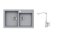 Alveus SET ALVEUS ROCK 90  - 81+ BATERIE RENO CHROM