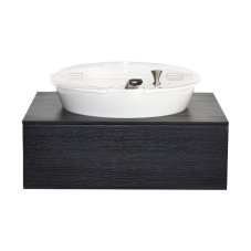 TOMGAST Chladicí box na jogurt GN 1/2, černý