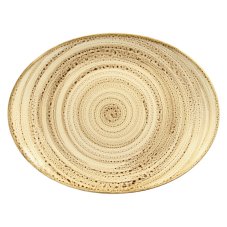 RAK Porcelain RAK Twirl talíř oválný 36 × 27 cm – beach | RAK-TWNNOP36BE