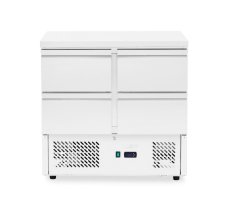 Chladicí pult, 4 zásuvky, Arktic, 97L, Stříbrná, 230V/220W, 900x700x(H)868mm