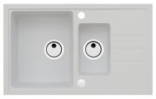 Alveus INTERMEZZO 70/11 - bílý (780x480mm)jed. sifon F