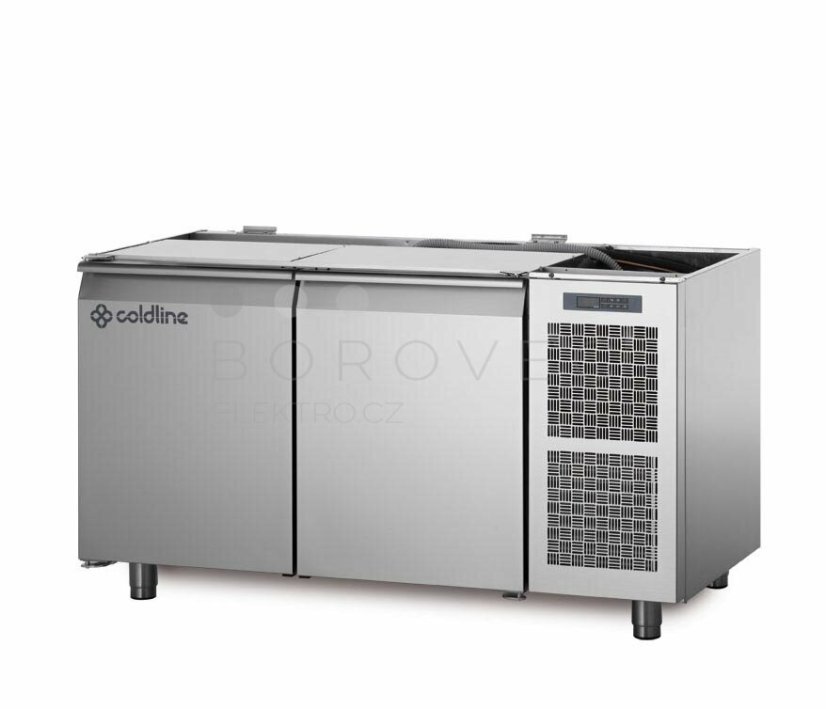 Coldline mrazící stůl TS13/1B bez vrchní desky Coldline mrazící stůl TS13/1B bez vrchní desky