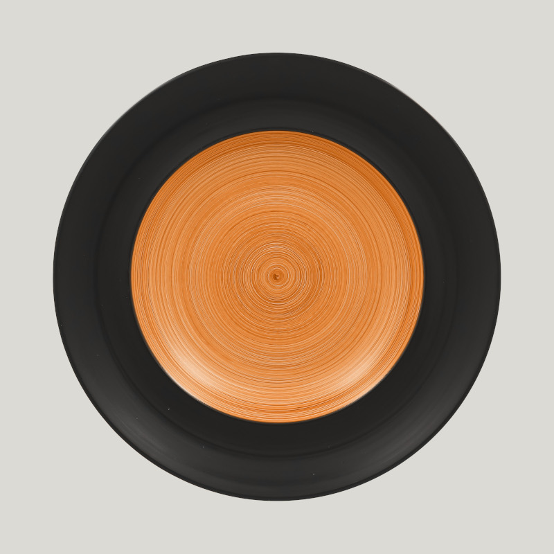 RAK Porcelain RAK Trinidad talíř hluboký s hranou pr. 30 cm, oranžový | RAK-TRCLDP30BC RAK Porcelain RAK Trinidad talíř hluboký s hranou pr. 30 cm, oranžový | RAK-TRCLDP30BC