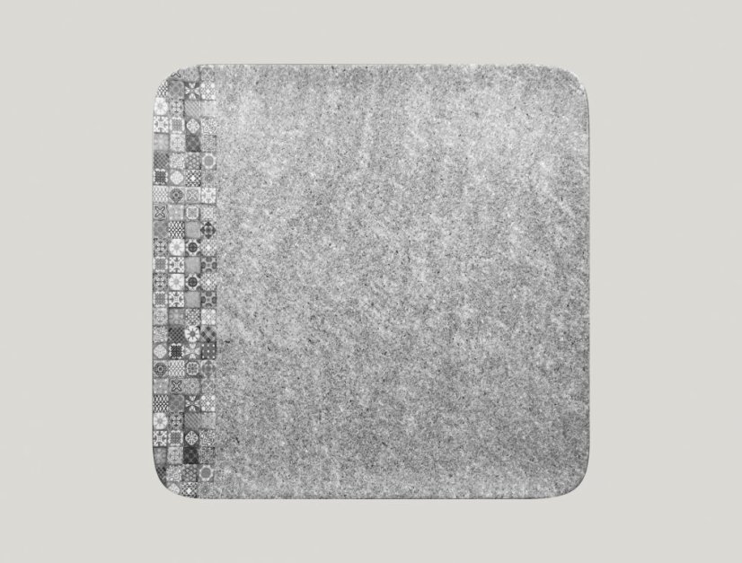 RAK Porcelain RAK Splednour talíř čtvercový 33 × 33 cm – šedá | RAK-SRAUSP33 RAK Porcelain RAK Splednour talíř čtvercový 33 × 33 cm – šedá | RAK-SRAUSP33