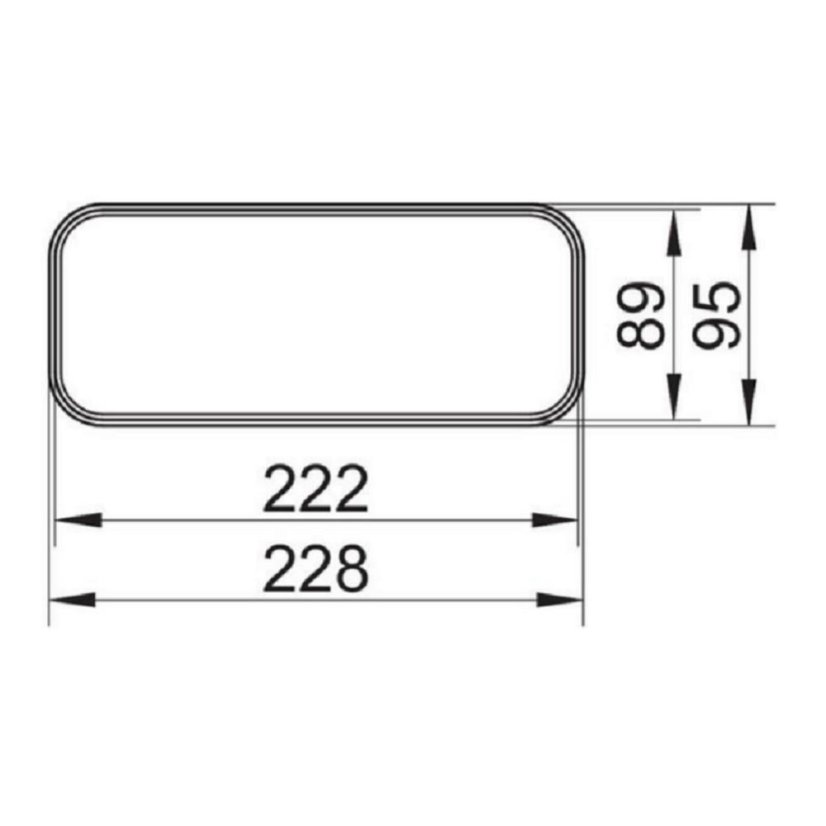 Faber Redukce FABER 220x90/NABER