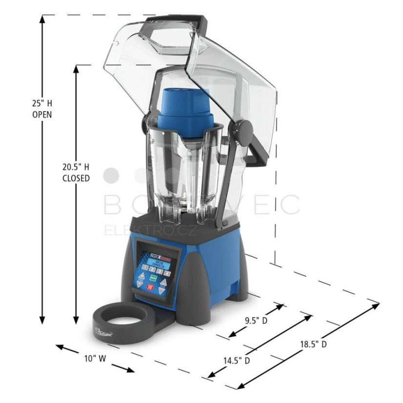 WARING COMMERCIAL mixér MXE2000E ELLIPSE