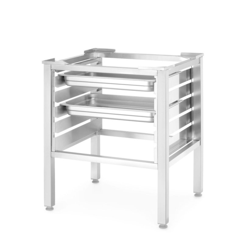 Podstavec pro pece GN 1/1, HENDI, Millenial Smart Gastro, Black Mask Gastro, Touch Screen Gastro, 631x560x(H)770mm