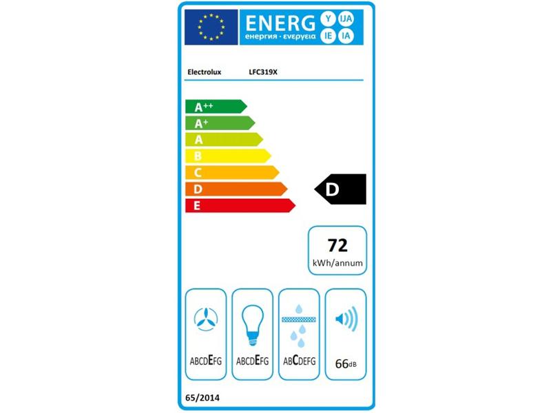 Komínová digestoř Electrolux LFC319X