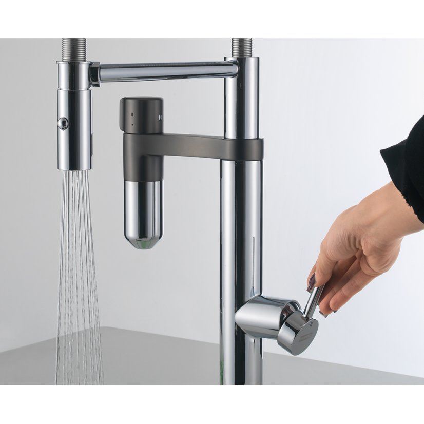 Franke Vital Tap chrom/gun metal se sprchou