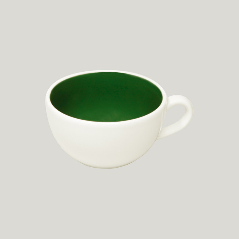 RAK Porcelain RAK Samba šálek 15 cl, lesní zelená | RAK-BANC15PD4 RAK Porcelain RAK Samba šálek 15 cl, lesní zelená | RAK-BANC15PD4