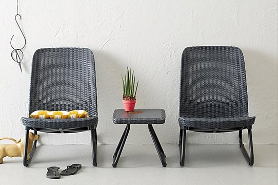 Zahradní nábytek Keter Rio Patio set grafitový