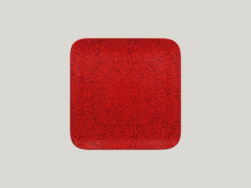 RAK Porcelain RAK Ruby talíř čtvercový 24 × 24 cm – červená | RAK-RBAUSP24 RAK Porcelain RAK Ruby talíř čtvercový 24 × 24 cm – červená | RAK-RBAUSP24