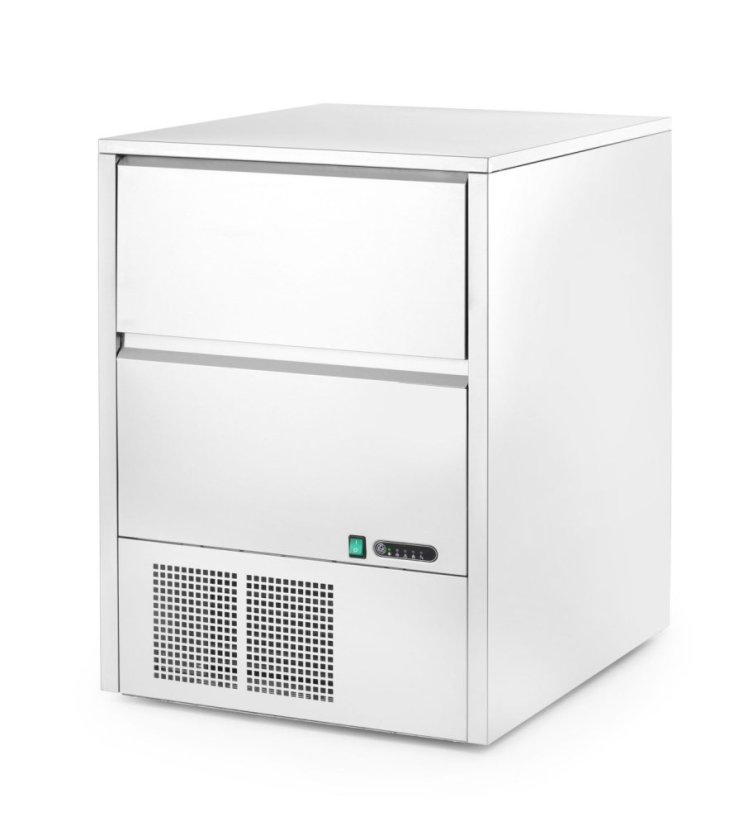 Stroj na výrobu kostek ledu, Arktic, Stříbrná, 230V/630W, 715x605x(H)835mm