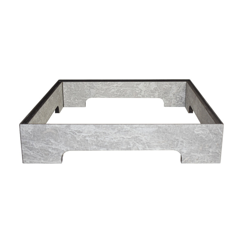 TOMGAST Stojan čtvercový, 365x365x75 mm, dekor beton