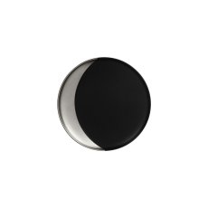 RAK Porcelain RAK Metalfusion talíř hluboký 24 cm, černostříbrný | RAK-MFMODP24SB