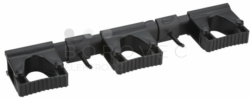 Vikan držák nástěnný 420 mm černý 10119