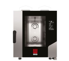 Konvektomat Millennial Black Mask Gastro, 7x600x400 mm - ovládaná elektronicky, plynová, Tecnoeka, 230V/500W, 13500kW, 730x849x(H)951mm