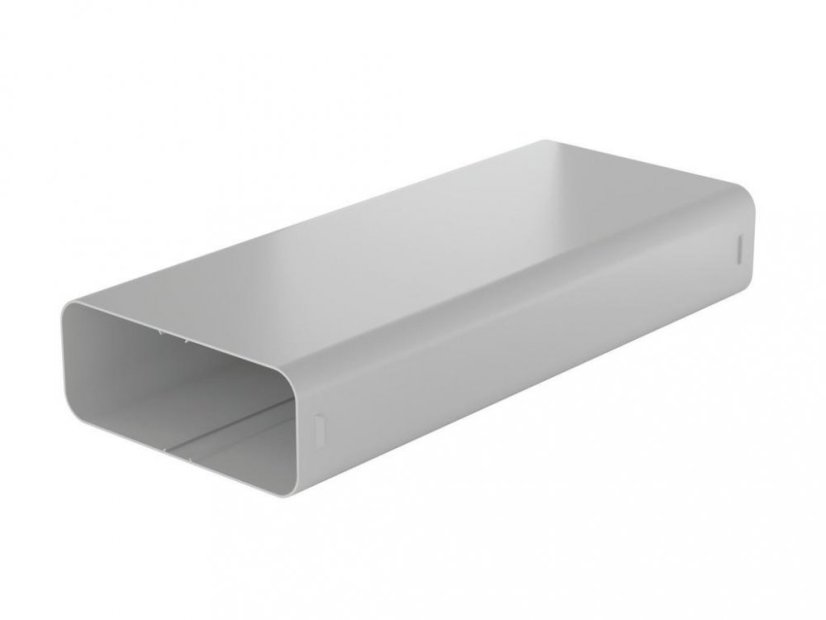 Naber P-VRO 150 - ploché potrubí 1000 mm, světle šedé