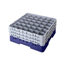 Cambro Koš Camrack 36 pozic, výška sklenice 15,2 cm - Modrá