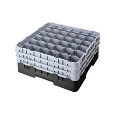 Cambro Koš Camrack 36 pozic, výška sklenice 23,8 cm - Černá
