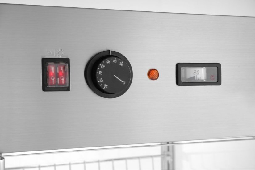 Nastavitelná ohřívací skříň, HENDI, 97 litrů, 230V/800W, 460x467x(H)785mm