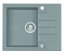 Alveus ROCK 30 G- 81 beton ( 595x475 mm ) pop-up sifon F