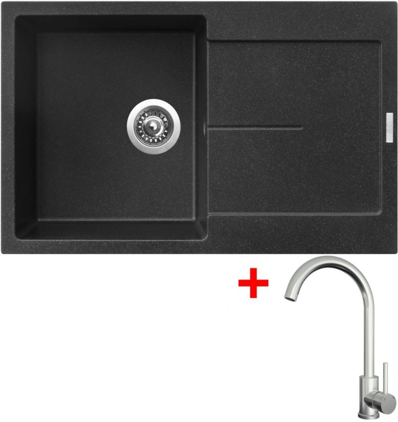 Sinks ULTIMA 790 Granblack + ARCO celonerezová Sinks ULTIMA 790 Granblack + ARCO celonerezová