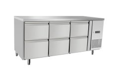 Chladicí pult, 6 zásuvek, Arktic, 204L, 230V/400W, 1795x700x(H)755mm