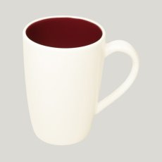 RAK Porcelain RAK Samba hrnek flora 26 cl, červená | RAK-BAMG26PD1