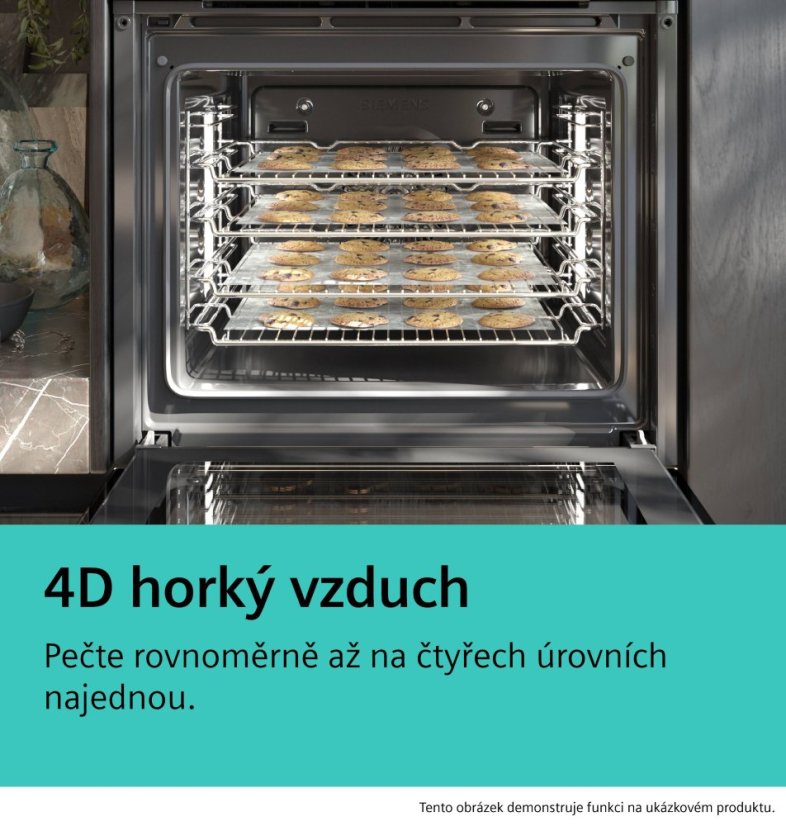 Vestavná parní trouba Siemens CS756G1B1