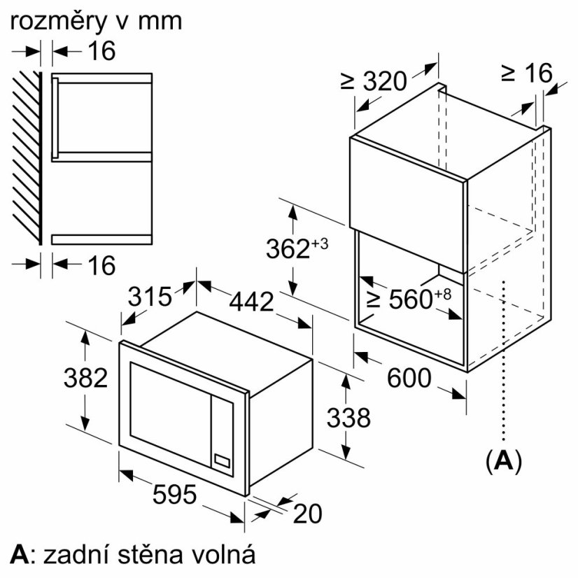 Mikrovlnná trouba Bosch BFL623MB4