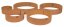 Zahradní obrubník G21 90 x 20 cm, kruhový, Corten