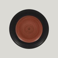 RAK Porcelain RAK Trinidad talíř mělký pr. 24 cm, hnědý | RAK-TRCLFP24BW