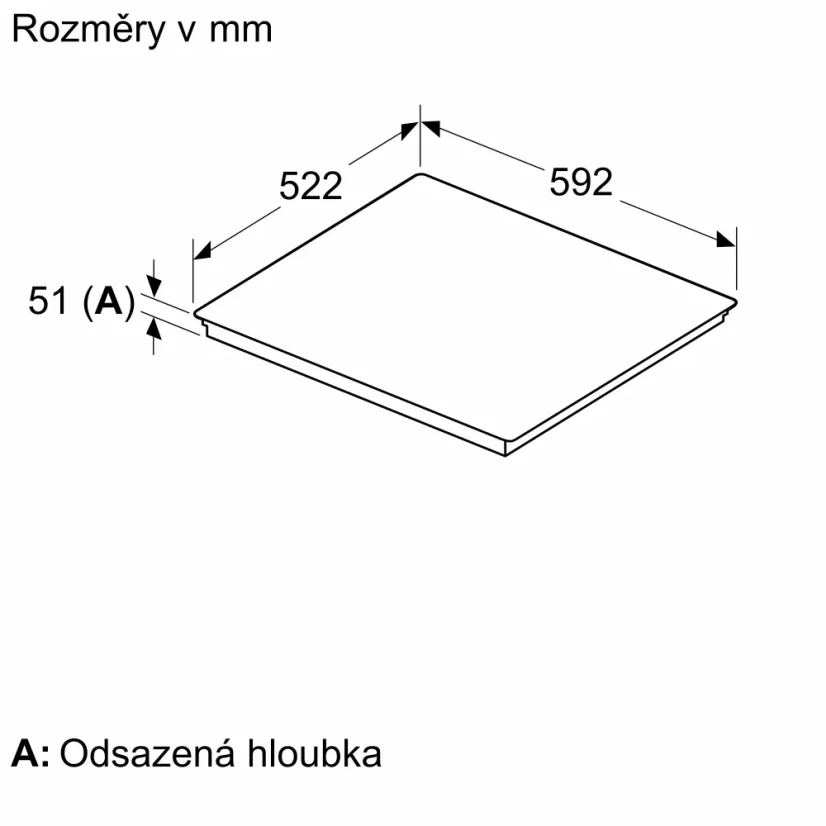 Indukční varná deska Bosch PIF631HB1E