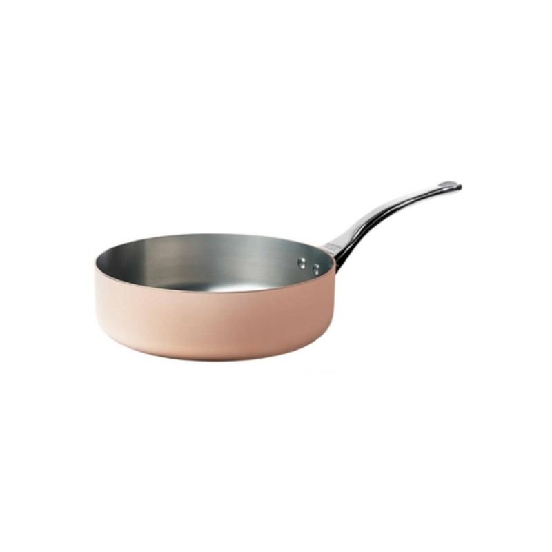 de Buyer Prima Matera rendlík měděný 3 l, pr. 24 cm, výška 7,5 cm de Buyer Prima Matera rendlík měděný 3 l, pr. 24 cm, výška 7,5 cm