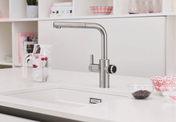 Blanco EVOL-S VOLUME HD nerez imitace UltraResist páčka vlevo