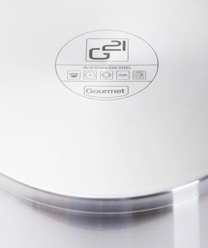 Sada nádobí G21 Gourmet Magic s cedníkem, 9 dílů, nerez