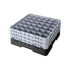 Cambro Koš Camrack 36 pozic, výška sklenice 23,8 cm - Černá
