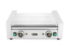 Rolovací gril na klobásy, 2 zóny, HENDI, 230V/1230W, 566x640x(H)192mm