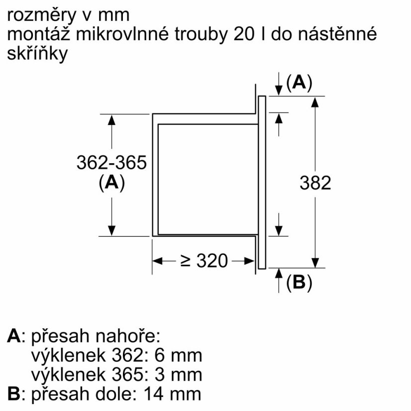Mikrovlnná trouba Bosch BFL623MB4