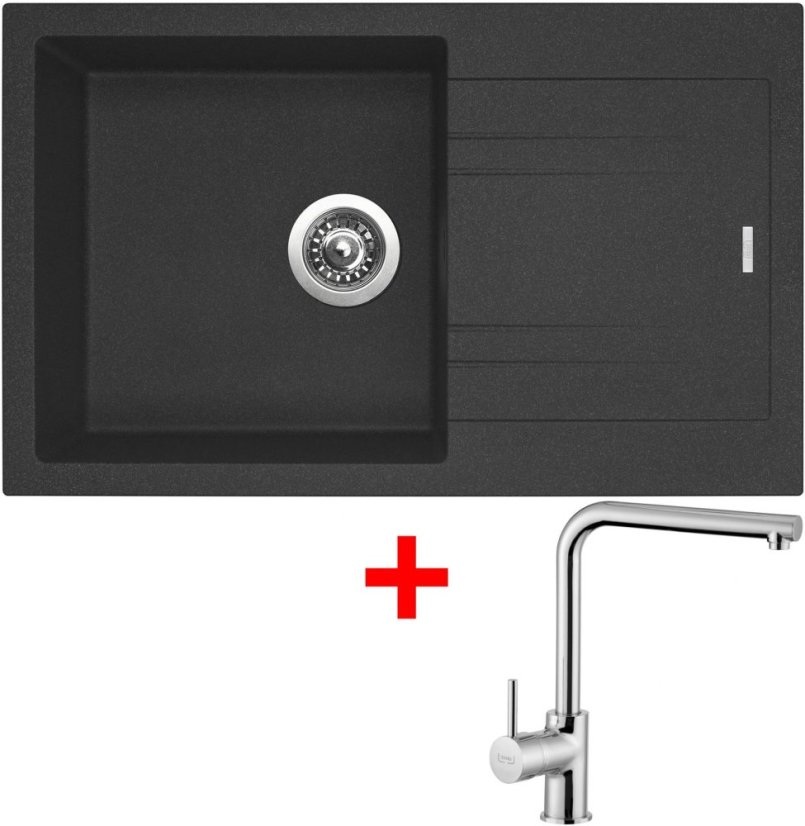 Sinks LINEA 780 Granblack + Elka Sinks LINEA 780 Granblack + Elka