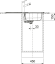 Franke FLN 611-78/44 Nerez
