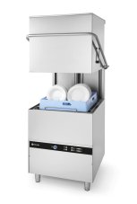 Sklápěcí myčka nádobí K1500, HENDI, s dávkovačem mycího prostředku, 400V/8600W, 745x903x(H)1406mm