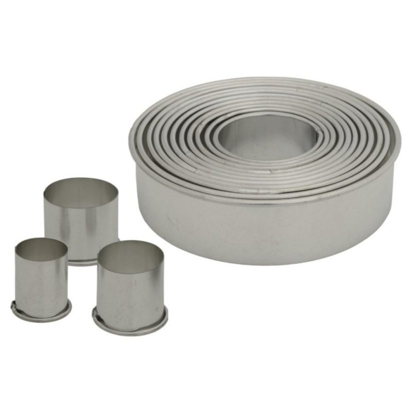 TOMGAST Sada vykrajovátek hladkých 22–113 mm TOMGAST Sada vykrajovátek hladkých 22–113 mm