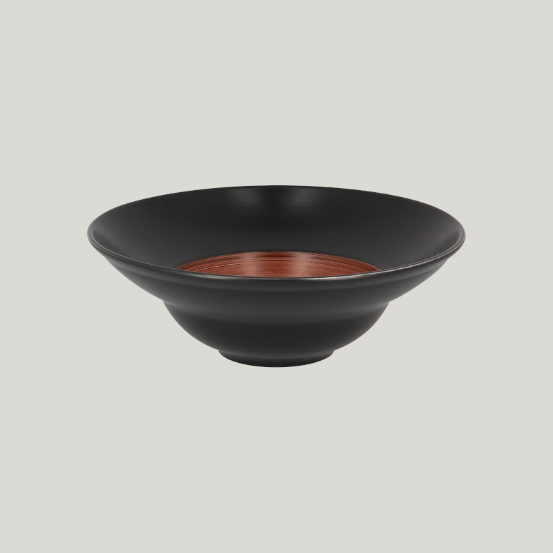 RAK Porcelain RAK Trinidad talíř hluboký extra pr. 23 cm, hnědý | RAK-TRCLXD23BW RAK Porcelain RAK Trinidad talíř hluboký extra pr. 23 cm, hnědý | RAK-TRCLXD23BW