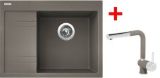 Sinks RIM 650 P Truffle + Mix 3 P GR