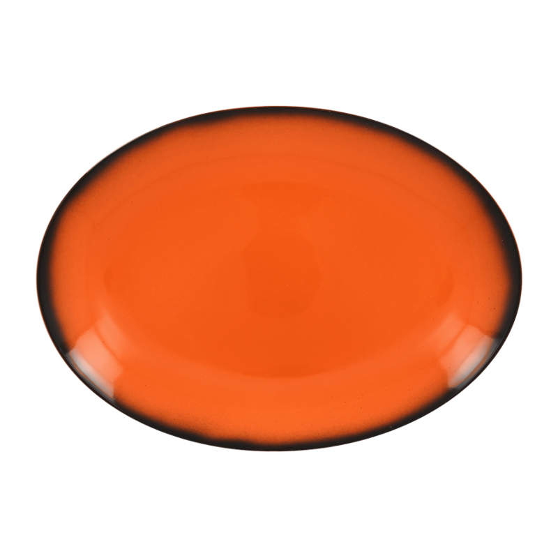 RAK Porcelain RAK Talíř oválný 32 x 23 cm, oranžová | RAK-LENNOP32OR RAK Porcelain RAK Talíř oválný 32 x 23 cm, oranžová | RAK-LENNOP32OR