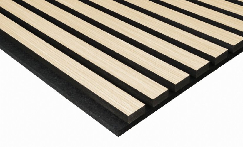 Akustický panel G21 270x60,5x2,1 cm, hikora