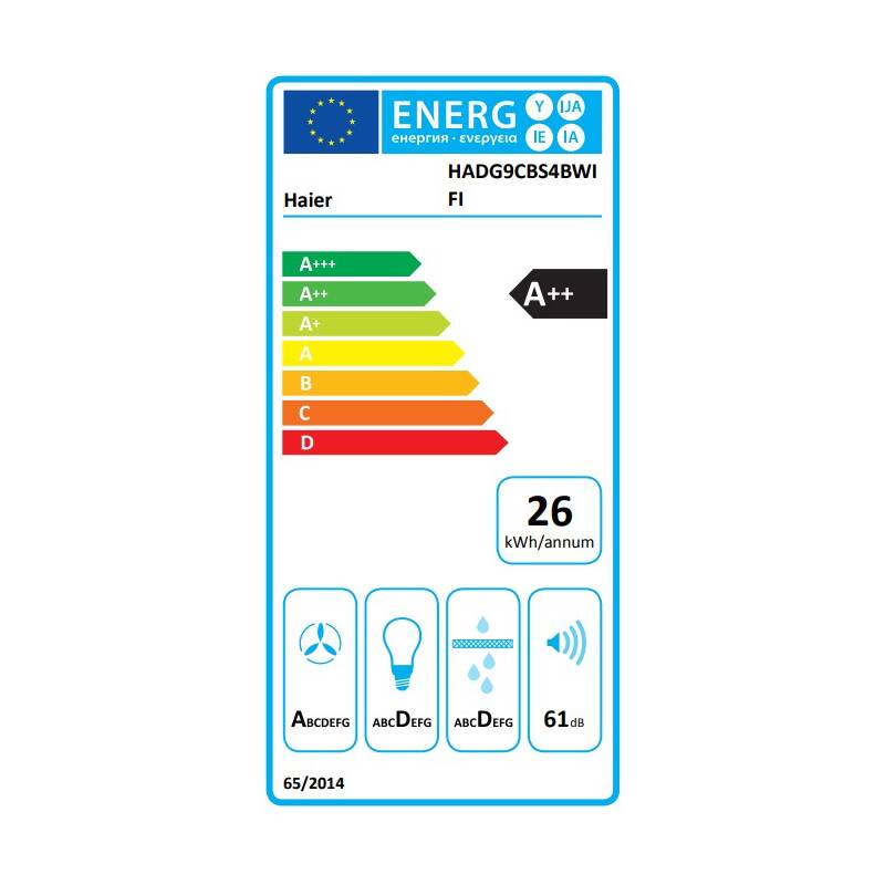 Komínová digestoř Haier HADG9CBS4BWIFI