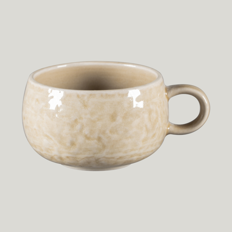 RAK Porcelain Krush šálek na kávu 25 cl, béžový RAK Porcelain Krush šálek na kávu 25 cl, béžový